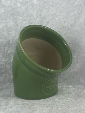 Emile Henry Green Ceramic Salt Pig Cellar Green